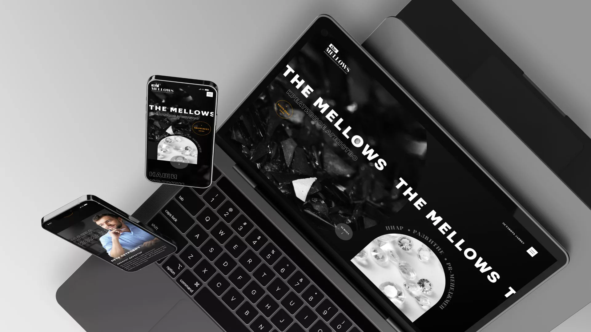 Разработка сайта креативного агентства «The Mellows» в Приволжске