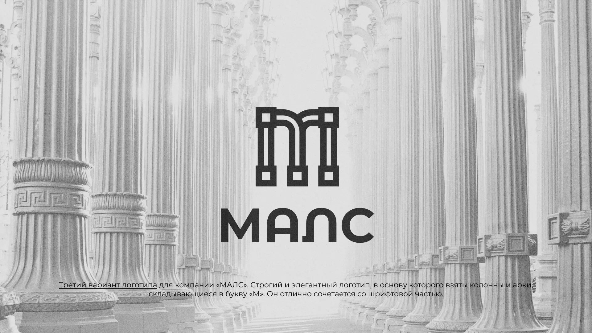 Разработка логотипа компании «МАЛС» в Приволжске